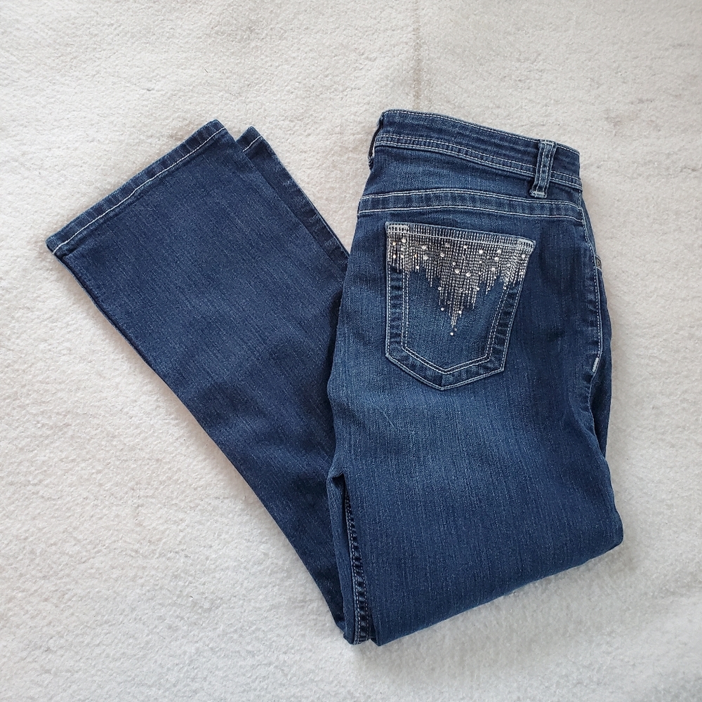 APT 9 Bootcut Jeans, Sz 10P